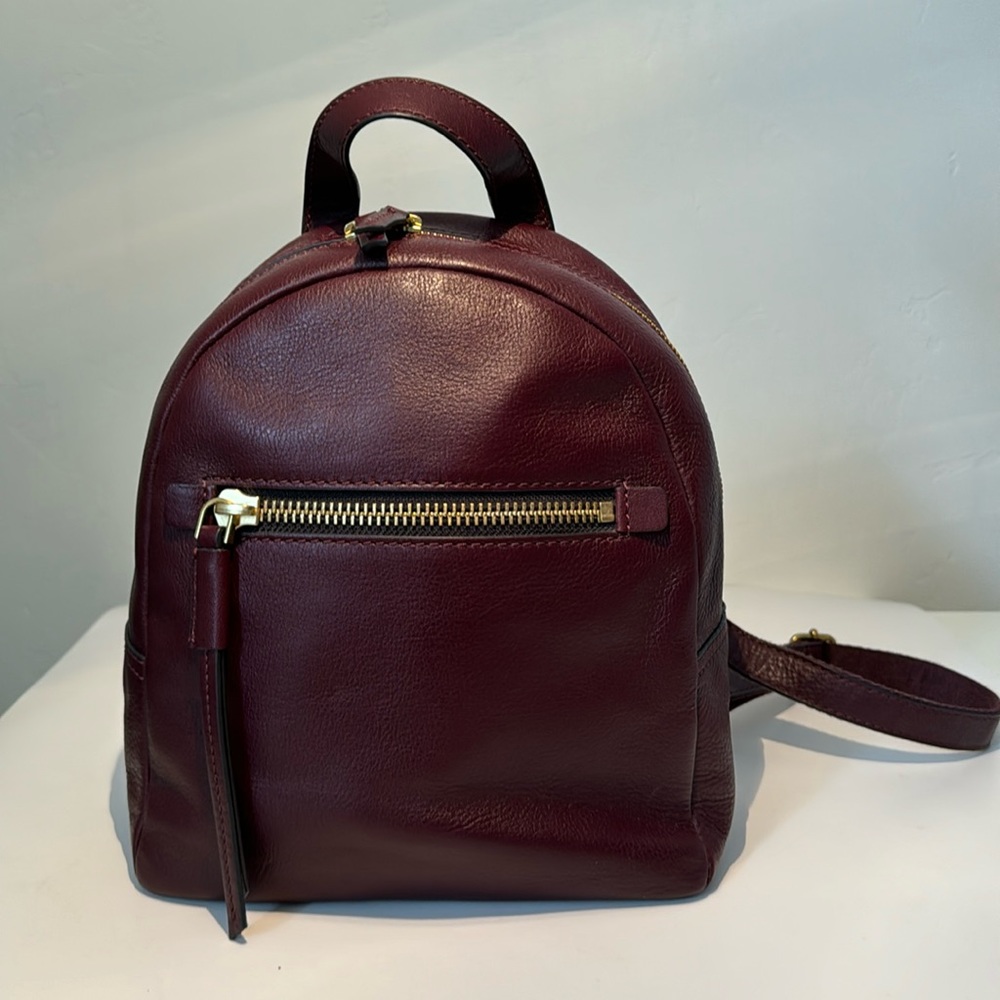 Fossil Megan Small Backpack burgundy